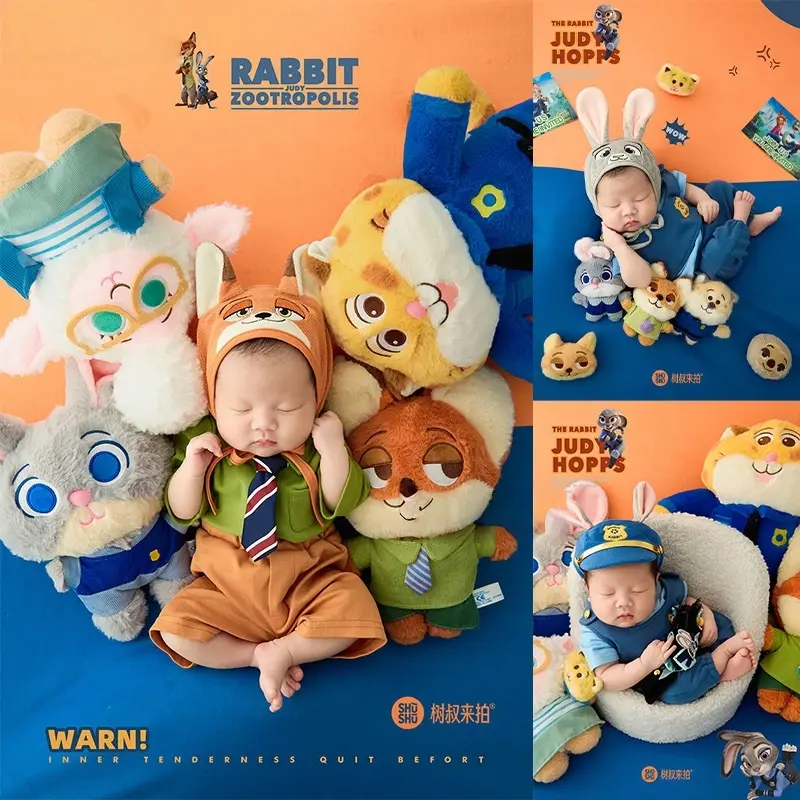 Zootopia Theme Set - Newborn Photography Props